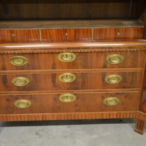 Antiek mahonie louis seize kabinet